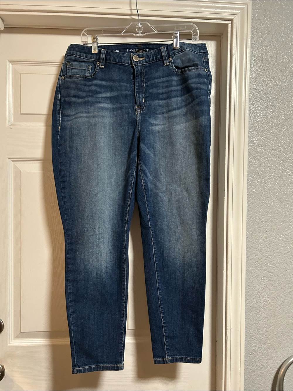 Lane Bryant Women’s Skinny Dark Blue Stretch Jeans